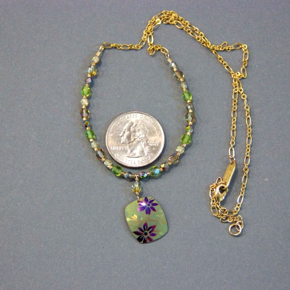 Holly Yashi "Meadow" Beaded Necklace